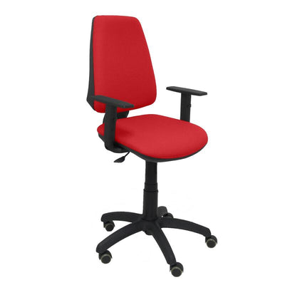 Chair Elche Cp Bali Red Arms Regulables Wheels — image 1