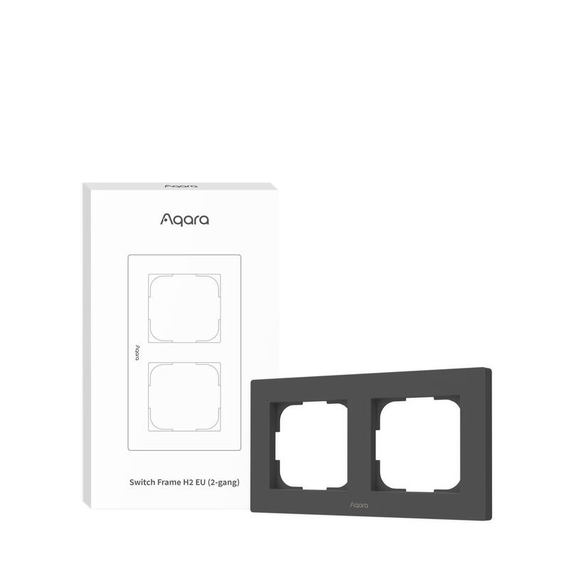 Aqara Smart Switch Frame H2 (2-GANG)/Gray FE-X01D-G