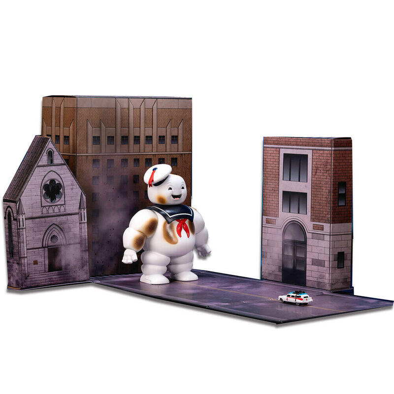 Stay-puft Marshmallow Man Escenario Ghostbusters Nano Scene Next Level