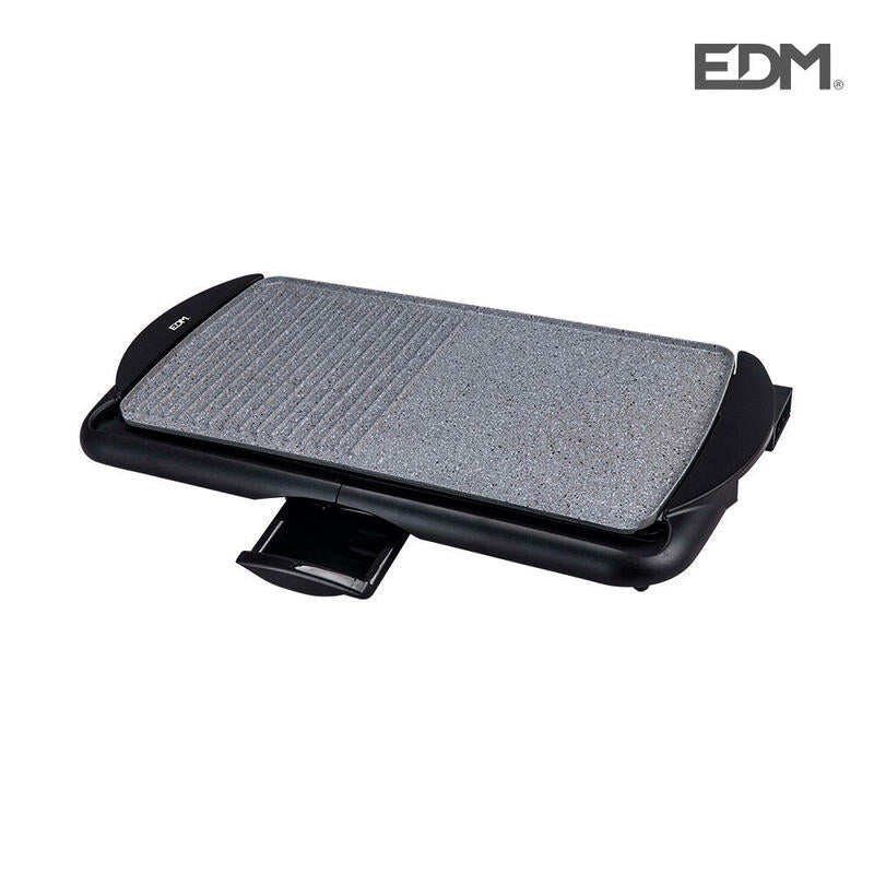 EDM Tabla Asar Efecto Piedra 2000W 61,5X31X8CM