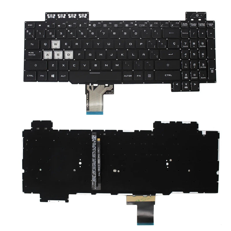 Keyboard Laptop Asus Rog Strix GL703 GL703G Retroiluminado Without Frame 0KNB0-661BUS00