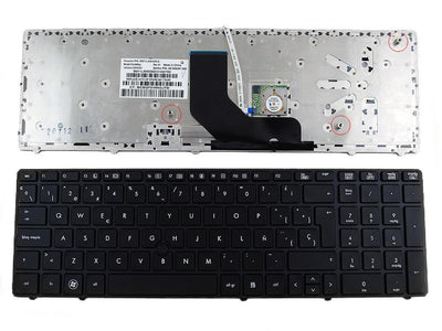 Keyboard Laptop HP Elitebook 8570P Black With Pointstick — image 1