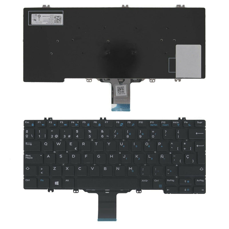 Keyboard Laptop Dell Latitude 5280 8289 7280 7390 07WCPX
