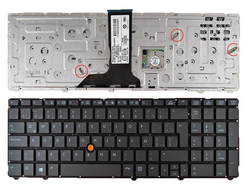 Keyboard Laptop HP Elitebook 8760W 8760P 8770P 8770W — image 1