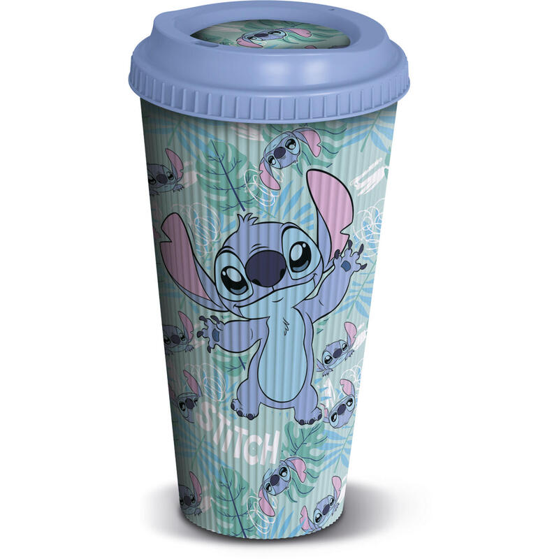 Glass Café Relieve Pp 790ML Stitch Aloha
