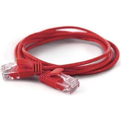 Wantec Network Cable UTP CAT.6A D2,8MM 1,00M Red — image 1