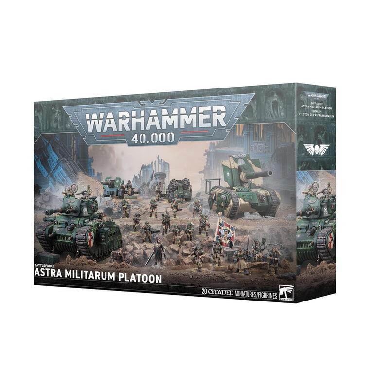 Warhammer 40K - Bataillon Peloton L'astra Militarum